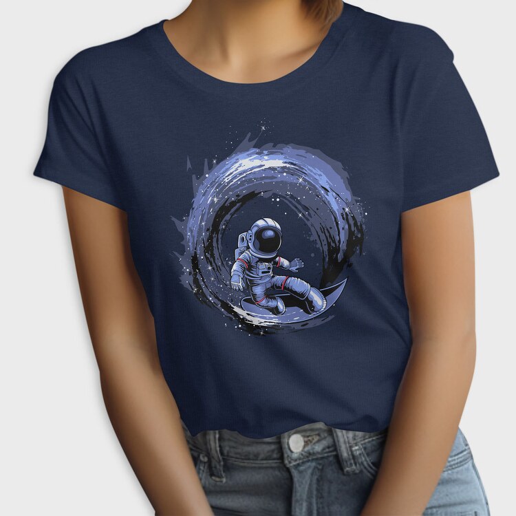 Astronaut Wave Surf, Tricou Femei