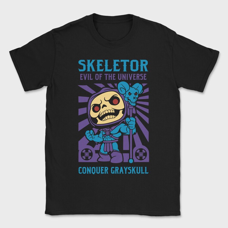 Skeletor Conquer Universe, Tricou Barbati (Unisex)