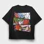 Wolf Howl Roar, Tricou Oversize Barbati (Unisex)