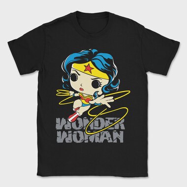 Wonder Woman Hoops, Tricou Barbati (Unisex)