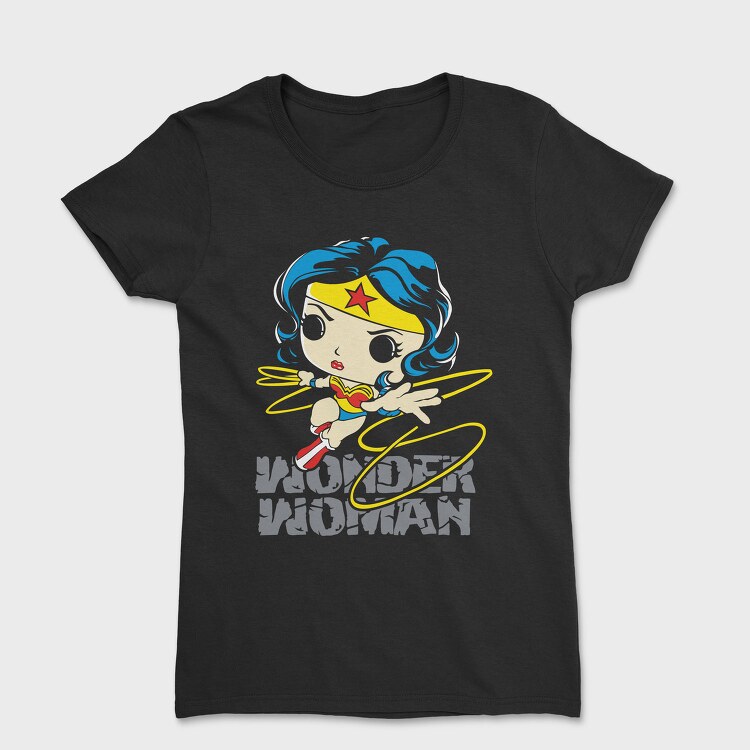 Wonder Woman Hoops, Tricou Femei