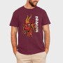 Dragon Fire Roar, Tricou Barbati (Unisex)