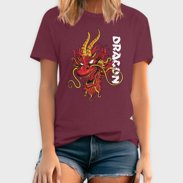 Dragon Fire Roar, Tricou Barbati (Unisex)
