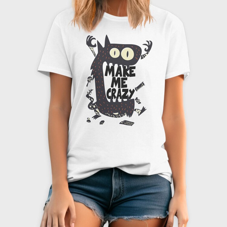 Crazy Cat Candy, Tricou Barbati (Unisex)
