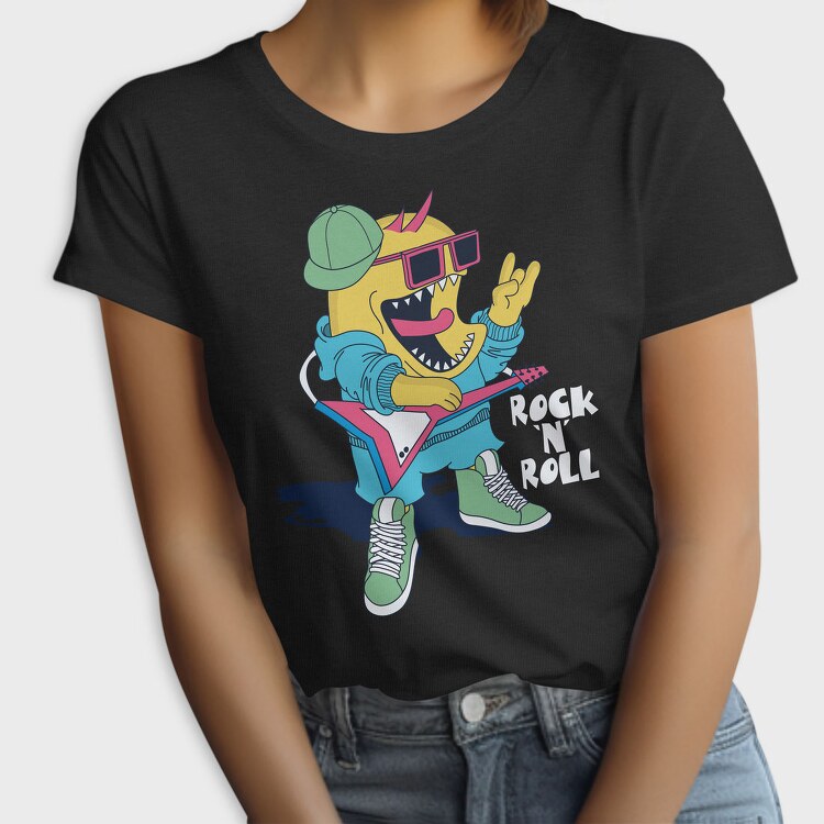 Rockstar Guitar Dude, Tricou Femei