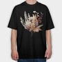 Fall Wild Bouquet, Tricou Oversize Barbati (Unisex)