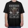 Yoda Coffee Sweater, Tricou Oversize Barbati (Unisex)