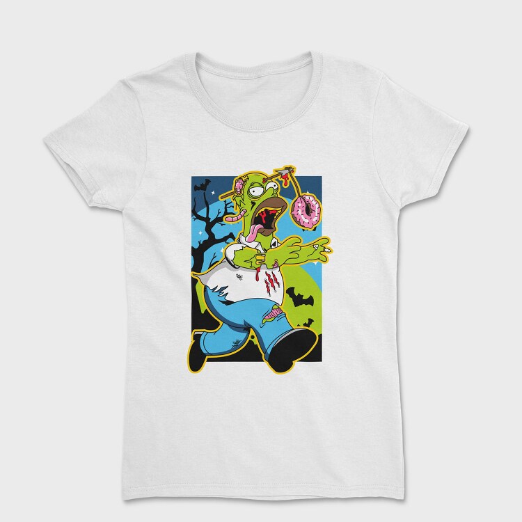 Zombie Donut Feast, Tricou Femei