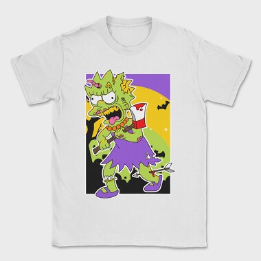 Zombie Lisa Nightmare, Tricou Barbati (Unisex)