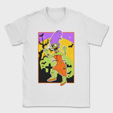 Zombie Marge Halloween, Tricou Barbati (Unisex)