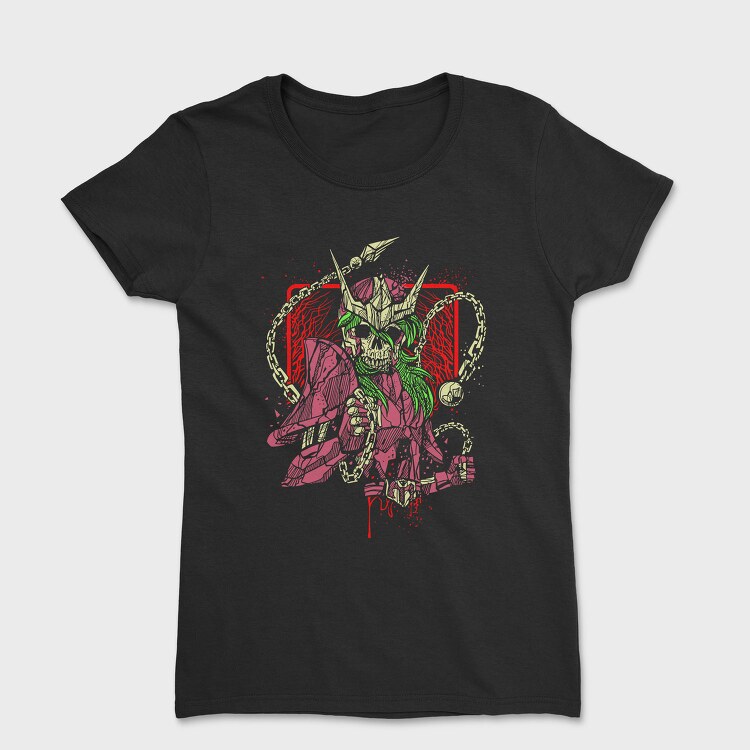 Zombie Skull Scream, Tricou Femei