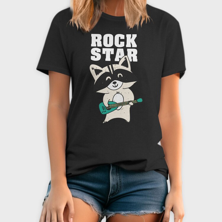 Rockstar Raccoon, Tricou Barbati (Unisex)