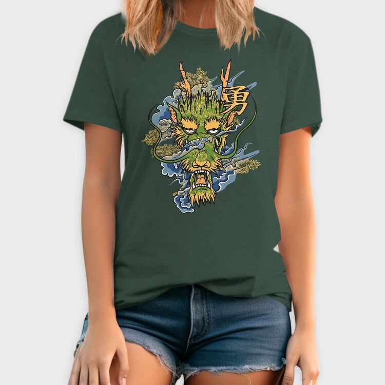 Dragon Roar Courage, Tricou Barbati (Unisex)