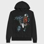 Pug Love, Hanorac Oversize Barbati (Unisex)