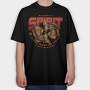 Spirit Koi Martial Arts, Tricou Oversize Barbati (Unisex)