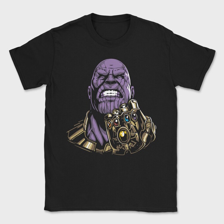 Purple Thanos, Tricou Barbati (Unisex)