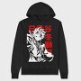 Red Dragon Roar 1, Hanorac Oversize Barbati (Unisex)