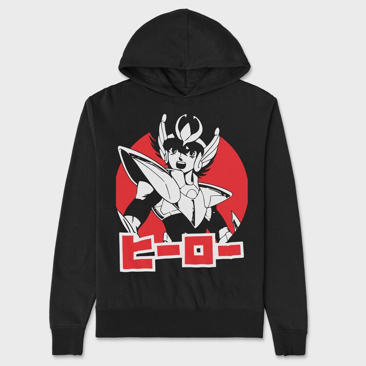 Red Dragon Wings, Hanorac Oversize Barbati (Unisex)