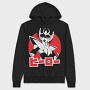 Red Dragon Wings, Hanorac Oversize Barbati (Unisex)