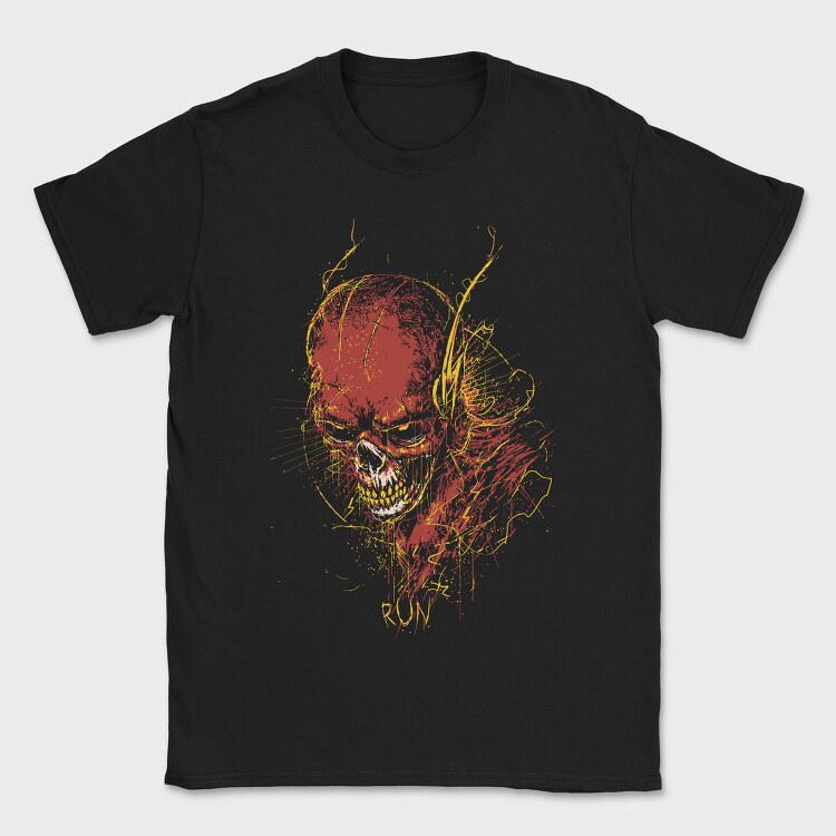 Runaway Skull, Tricou Barbati (Unisex)