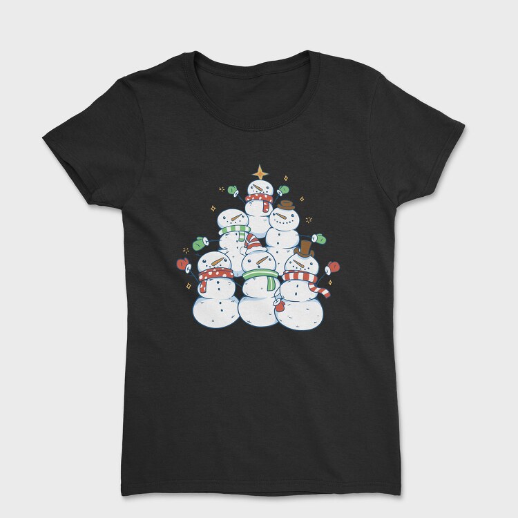 Snowman Tree, Tricou Femei