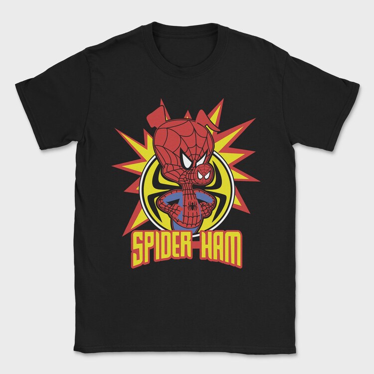 Spider Ham Blast, Tricou Barbati (Unisex)