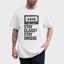 Stay Classy Tape, Tricou Barbati (Unisex)