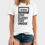 Stay Classy Tape, Tricou Barbati (Unisex)