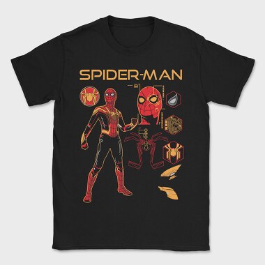 Spider Tech Suit, Tricou Barbati (Unisex)
