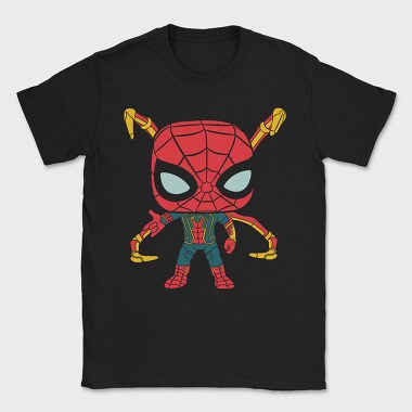 Spiderman Chibi, Tricou Barbati (Unisex)