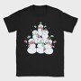 Snowman Tree, Tricou Barbati (Unisex)