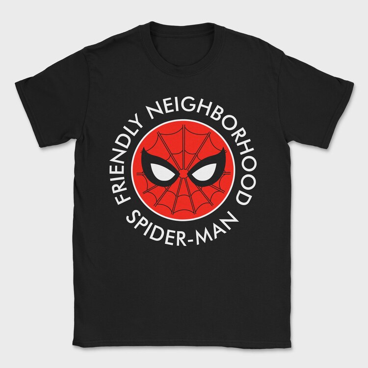 Spiderman Eyes, Tricou Barbati (Unisex)