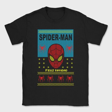 Spiderman Holiday Knit, Tricou Barbati (Unisex)