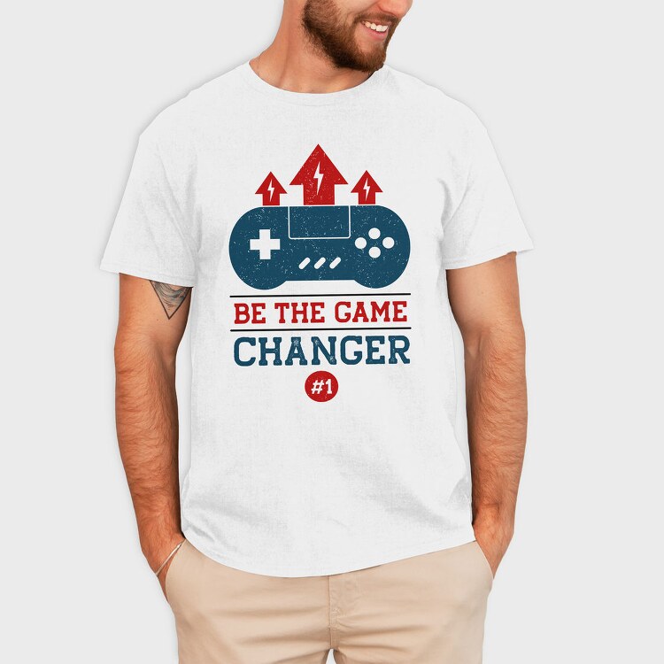 Be The Game Changer, Tricou Barbati (Unisex)