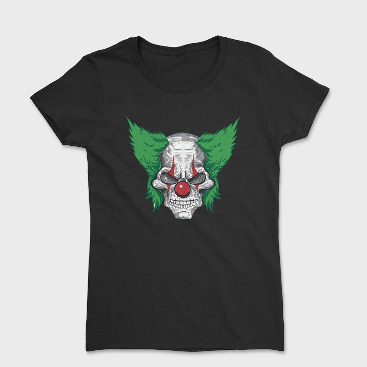 Skull Wings Red, Tricou Femei