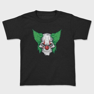 Skull Wings Red, Tricou Copii