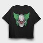 Skull Wings Red, Tricou Oversize Barbati (Unisex)