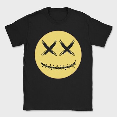 Smiley Skull, Tricou Barbati (Unisex)
