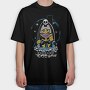Skull Warrior, Tricou Oversize Barbati (Unisex)