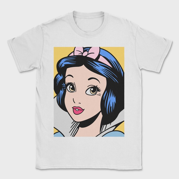 Snow White Pop Art, Tricou Barbati (Unisex)
