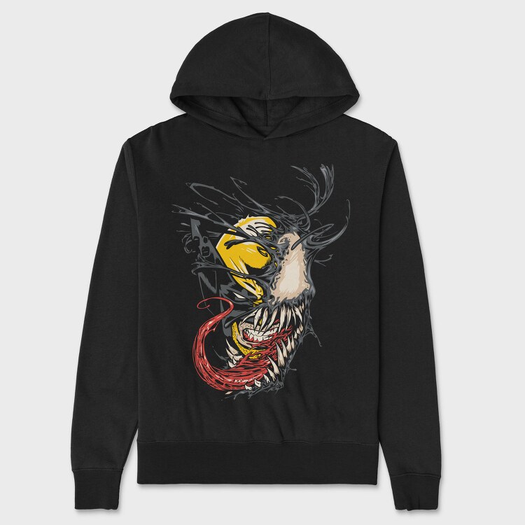 Solar Deer Howl, Hanorac Oversize Barbati (Unisex)