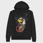 Solar Deer Howl, Hanorac Oversize Barbati (Unisex)