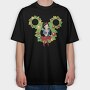 Snow White Wreath, Tricou Oversize Barbati (Unisex)