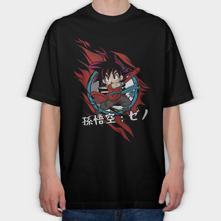 Son Goku Spirit, Tricou Oversize Barbati (Unisex)