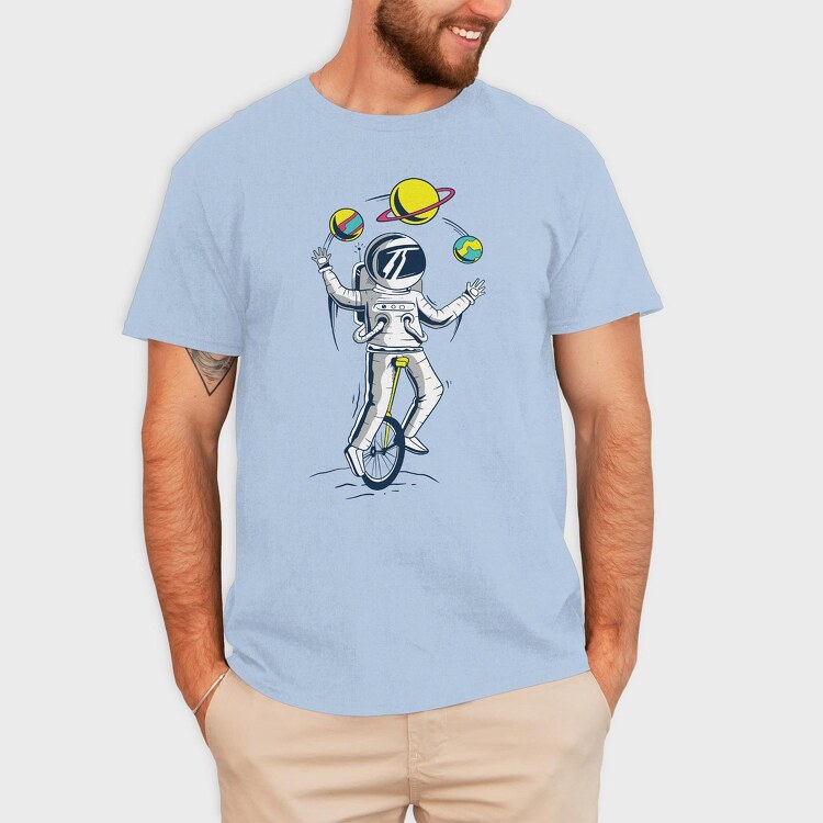 Astronaut Juggling, Tricou Barbati (Unisex)
