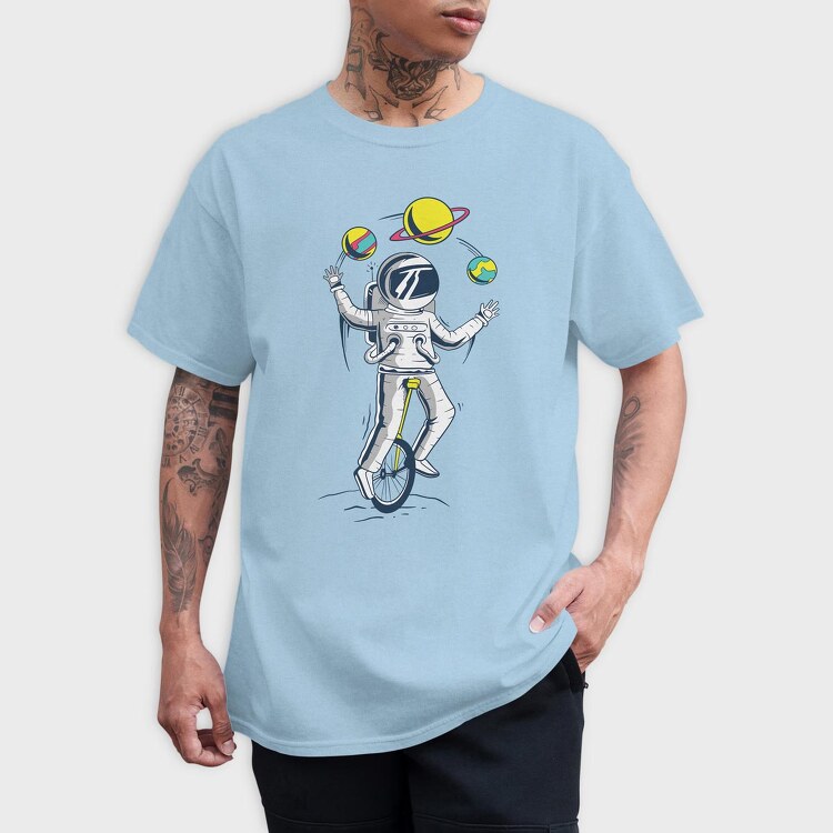 Astronaut Juggling, Tricou Barbati (Unisex)