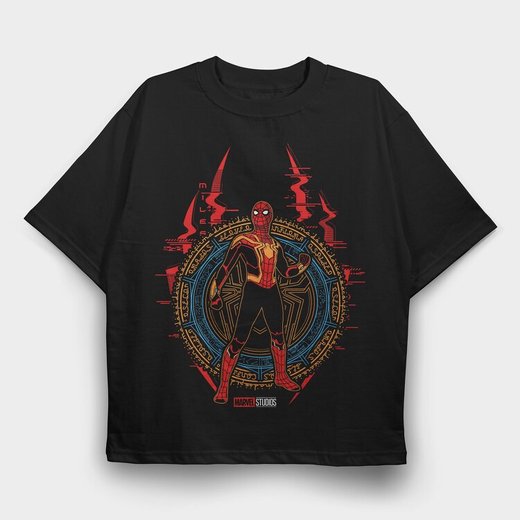Spiderman Egyptian, Tricou Oversize Barbati (Unisex)