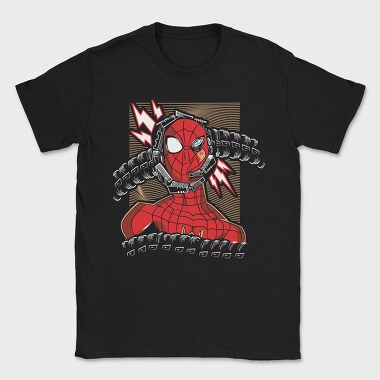 Spiderman Lightning Strike, Tricou Barbati (Unisex)