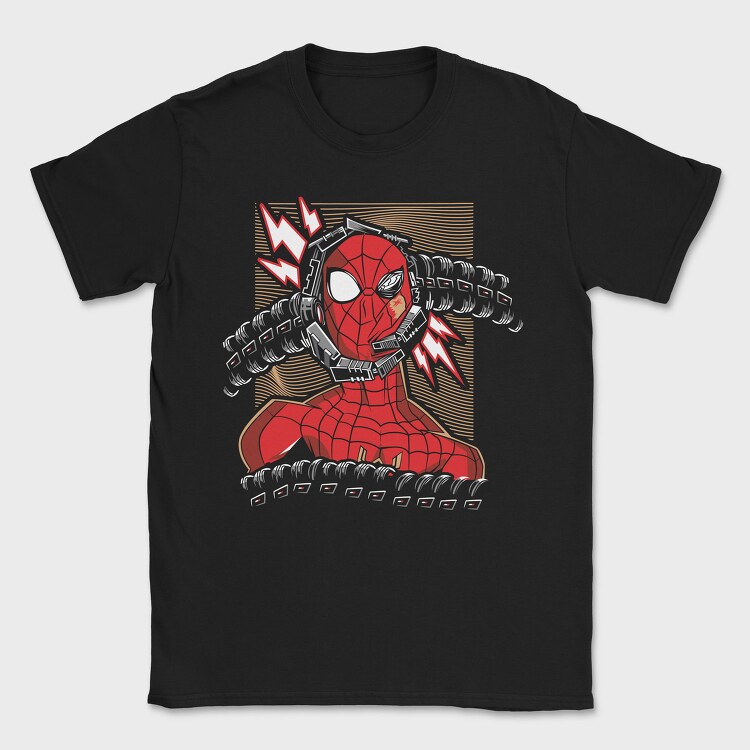 Spiderman Lightning Strike, Tricou Barbati (Unisex)