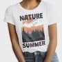 Summer Nature Deer, Tricou Femei